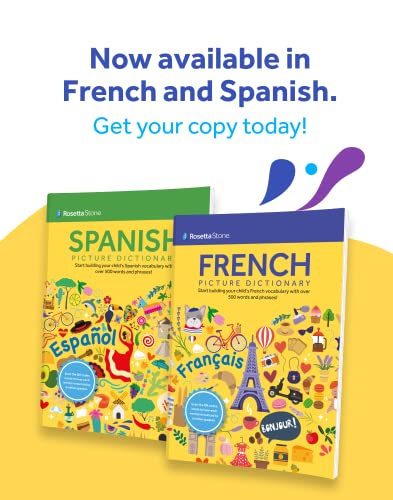 Rosetta Stone French - English Picture Dictionary | Learn Français For Kids And Beginners With 500 Bilingual Words And Useful Phrases| Basic French ... Foods & More (English And French Edition) #TOP6