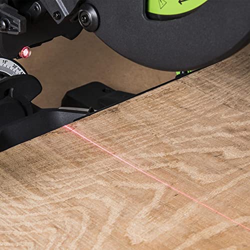 Evolution Power Tools - F255SMS Mehrzweck-Gleit-Gehrungssäge, 255 mm, 1600 W, 230 V