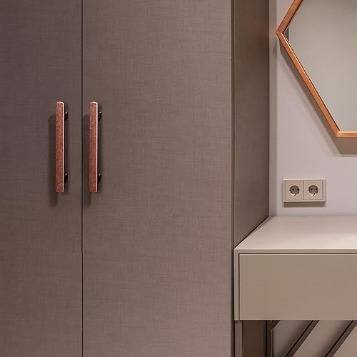 Miniatura 4 de Goo-Ki Manijas rectangulares retro de aleación de zinc de cobre antiguo  7.56 pulgadas (7.559 in) agujero central de lujo accesorios de gabinete