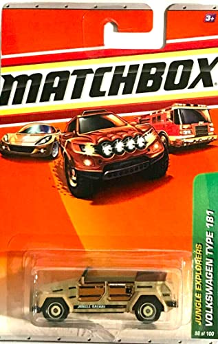 MATCHBOX 2010 JUNGLE EXPLORERS VOLKSWAGEN TYPE 181 miniatura 1