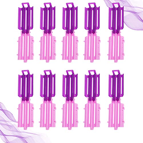 Lurrose 45Pcs Curly Hair Clips Styling Wavy Rollers Women Girl Magic Hair Curlers Without Heat Required Hairdressing Styling Tool For Salon #TOP2