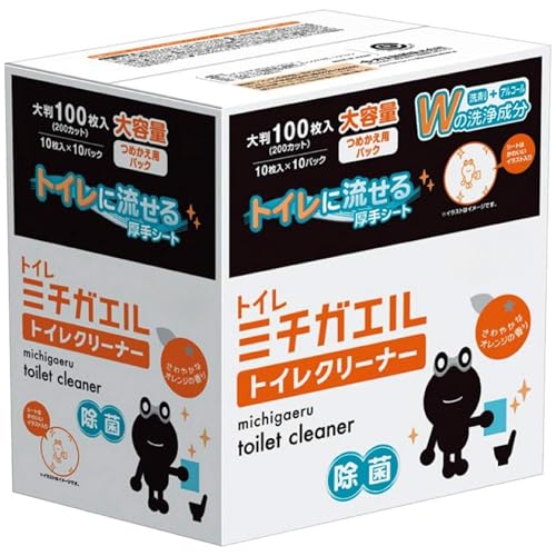�yAmazon.co.jp����z�y�܂Ƃߔ����E100���z�G���G�ꃋ �~�`�K�G�� �g�C���N���[�i�[ �l�ߑւ� 100���i10��×10�p�b�N�j