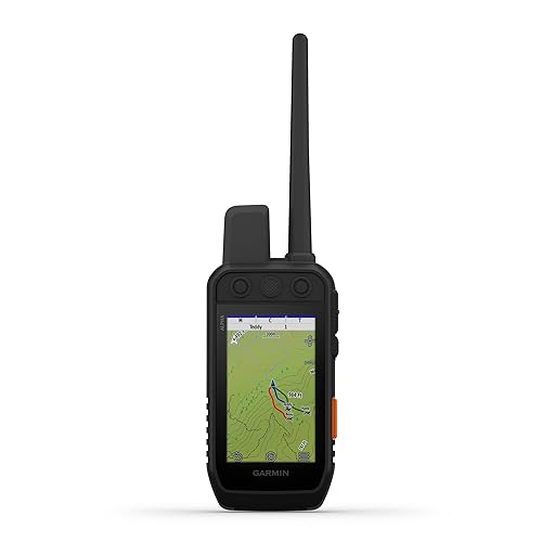Garmin Alpha 300i handheld on white background