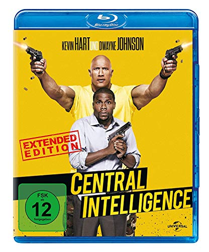 CENTRAL INTELLIGENCE - MOVIE [Blu-ray] [2015]
