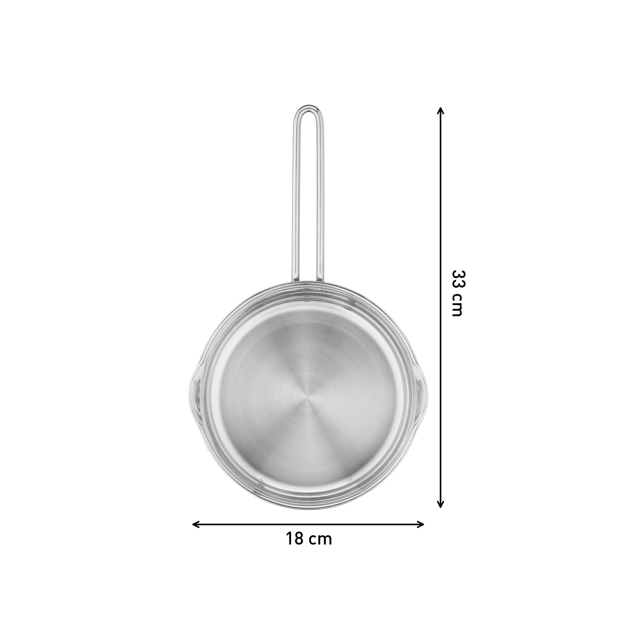 Tefal H8522235 rondel skandynawski, 16 cm, stal 18/10