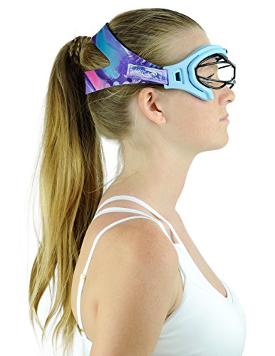 LokoSphere Goggle Strap, One Size, Blue Rain