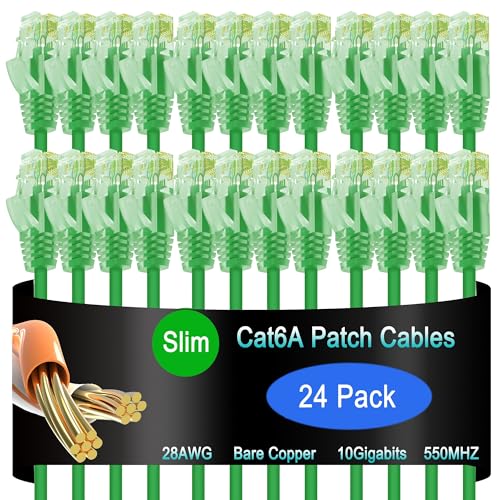 Câbles de raccordement UTP CAT6A pour éliminer le désordre des baies de brassage