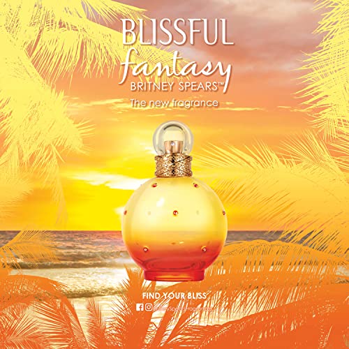 Image of Britney Spears Blissful Fantasy Limited Edition, Eau De Toilette EDT Spray for Women, 1 Fl Oz