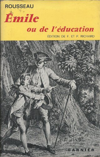 Emile. Ou de l''Education [French] B0037Z9808 Book Cover