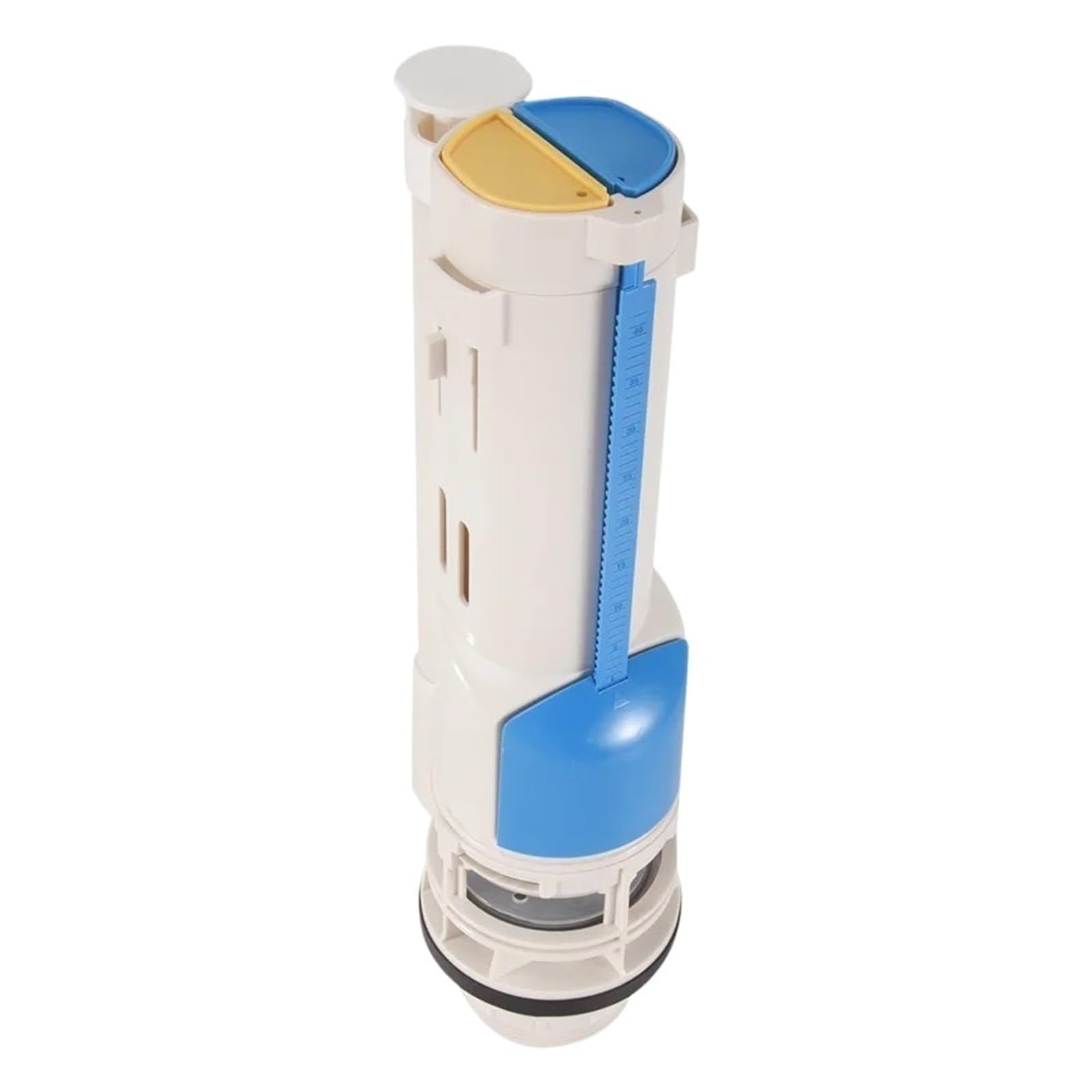 EEZII Split Toilet Drain Valve Two-Button Toilet Water Outlet Valve Dual Flush Fill Water Tank Accessories