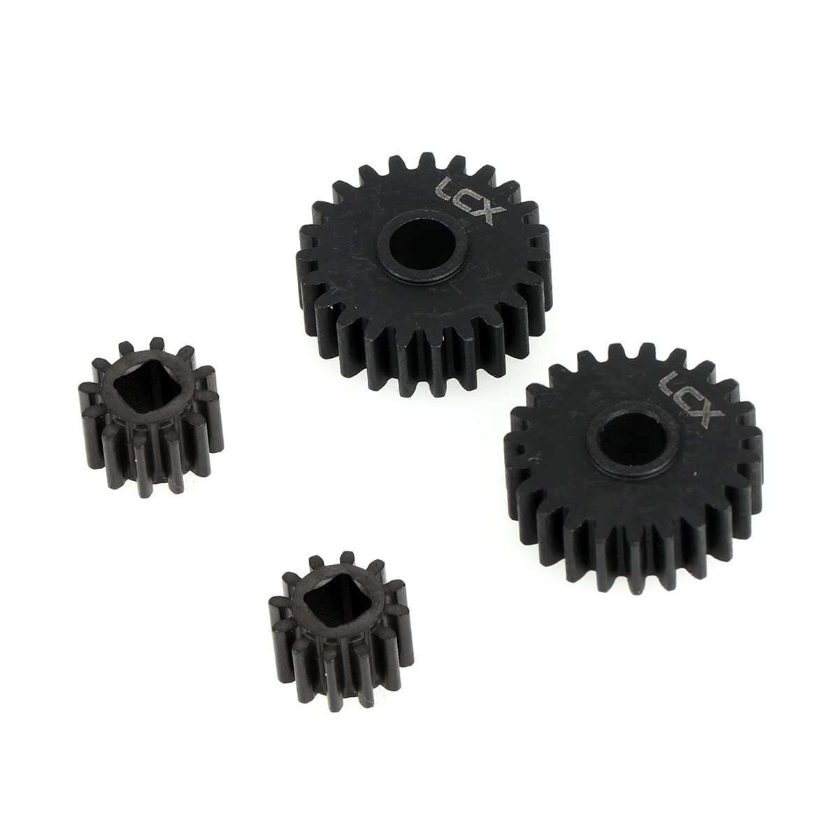 LCX Racing 1/10th RC Crawler Car Hard Steel Portal Drive Gear Set 32P 23T/12T for Axial SCX10 III AXI03007 Capra UTB10,Upgrades Parts Accessories - Image 4