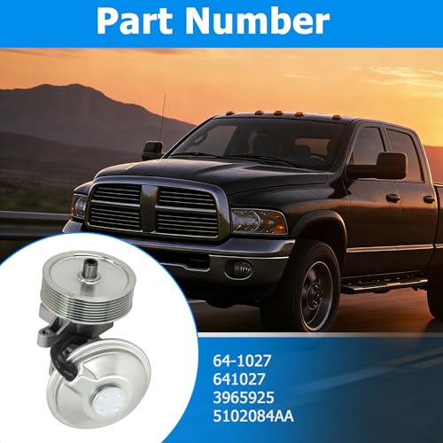 Bomba de vacío mecánica 64-1027 compatible con Dodge Ram 2500 y 3500 (2003-2007) L6 5.9L y 6.7L, reemplaza 5102084AA miniatura 2