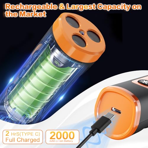 Antibell für Hunde - Ultraschall Anti Bell Gerät Hunde, Handheld Bellenstopper für Kleine & Große Hunde, Innen & Außenbereich, LED Anti Bellen Gerät, Hundebellen-Abschreckmittel für ein Ruhiges Zuhaus