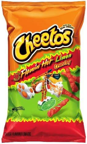 Cheetos Flamin Hot Limon, 3.5 Ounce, 1 Bag