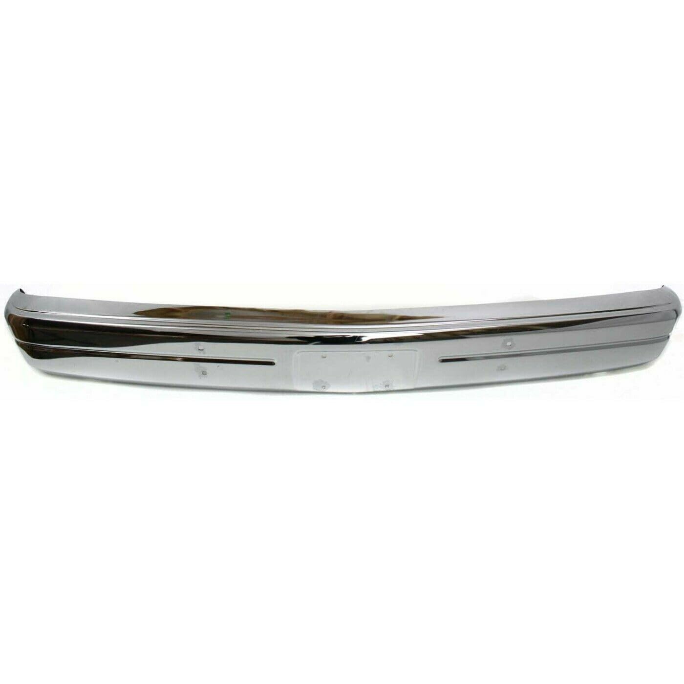 Amazon.com: LCSZTLU 1pc Front Chrome Steel Bumper Without Molding 