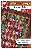  Sunrise Batiks Quilt Pattern: For Bali Pop Strips