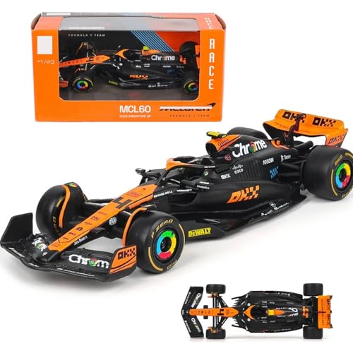 Modelo a escala 1:43 F1 MCL60#4 Lando Norris 2023