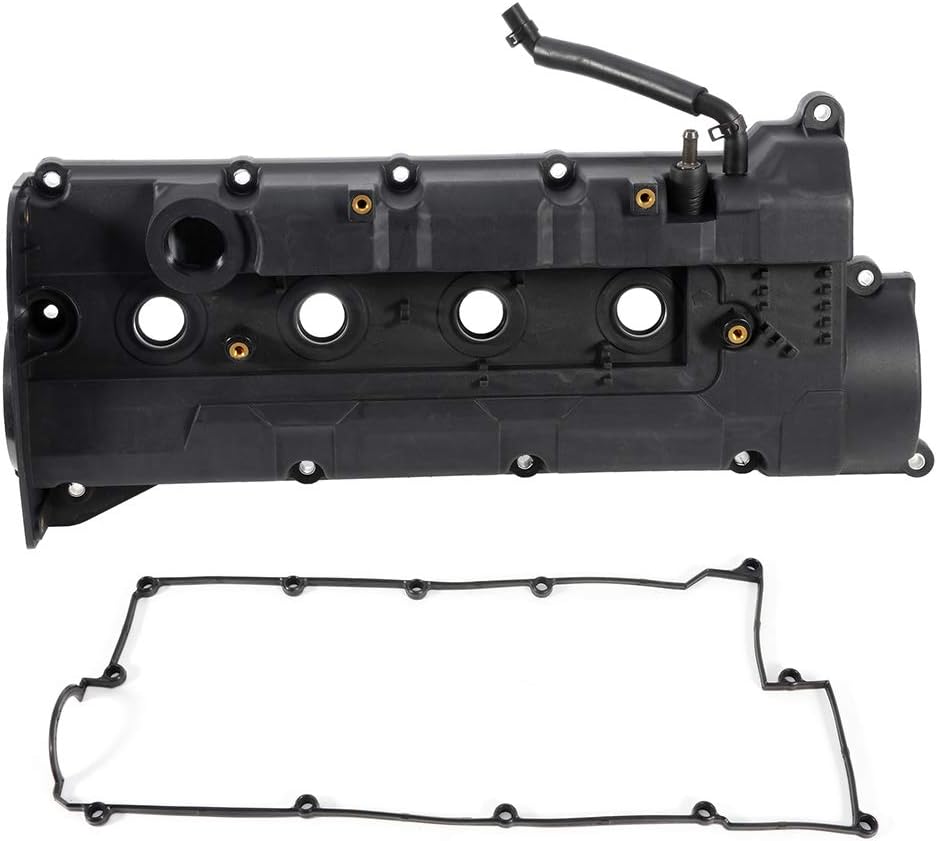 ECCPP Valve Cover with Gasket for 2004-2009 for Kia Spectra Spectra5 for Sportage for Hyundai Elantra Tiburon Tucson 2.0L Compatible fit for 2241023100 Engine Valve Covers Kit