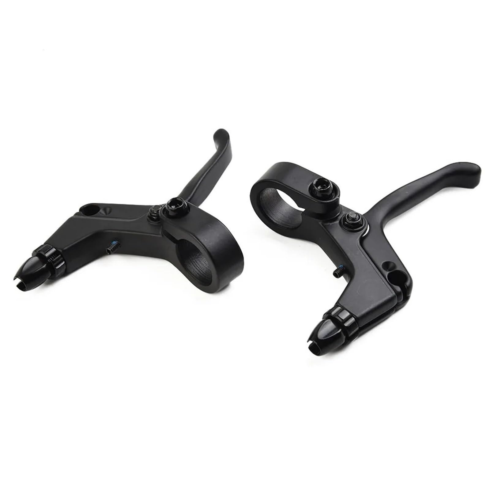 NHABXGDS 2 Finger Brake Levers Mountain-Bicycle Kid Bike MTB for Mechanical Disc Brakes Linear-Pull Brakes Components(Black)