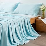 Kaisa Cooling Blanket for Hot Sleepers, Cooling Throw Full Size, Double Side Cooling Technology, Lig