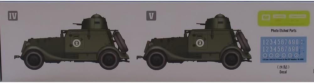 Hobby Boss Soviet Ba-20 Armored Car Mod.1937 1/35 Armor Model Kit