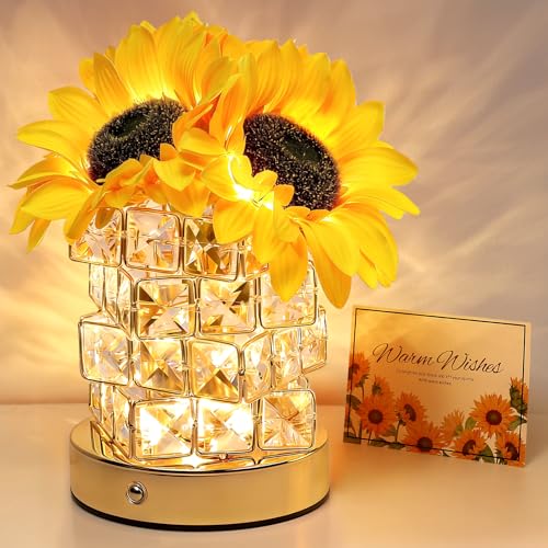 Lámpara de Girasoles - Regalos Originales para Mujer, San
