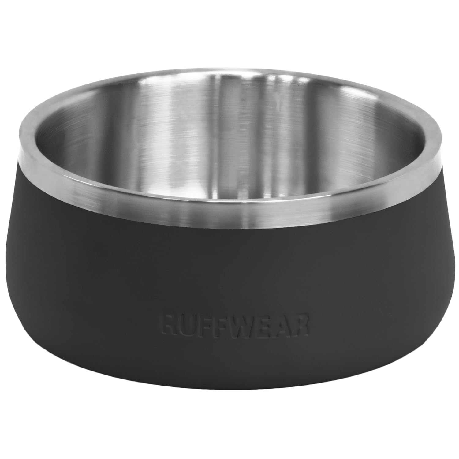 Ruffwear, Basecamp Dog Food Bowl, Durable, Rust-Resistant Stainless Steel Dog Bowl, Non-Slip Base, Dishwasher Safe, 1.6L/ 6.75 Cups for Food or Water,