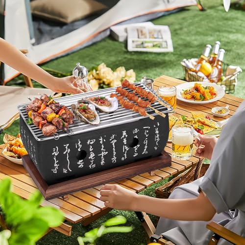 Parrilla Japonesa de Barbacoa en Aleación de Aluminio 5 Pzas miniatura 2