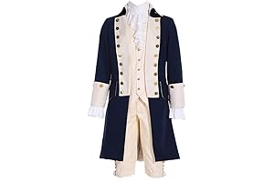 Men's Colonial Military Costume from the Hit Musical Hamilton