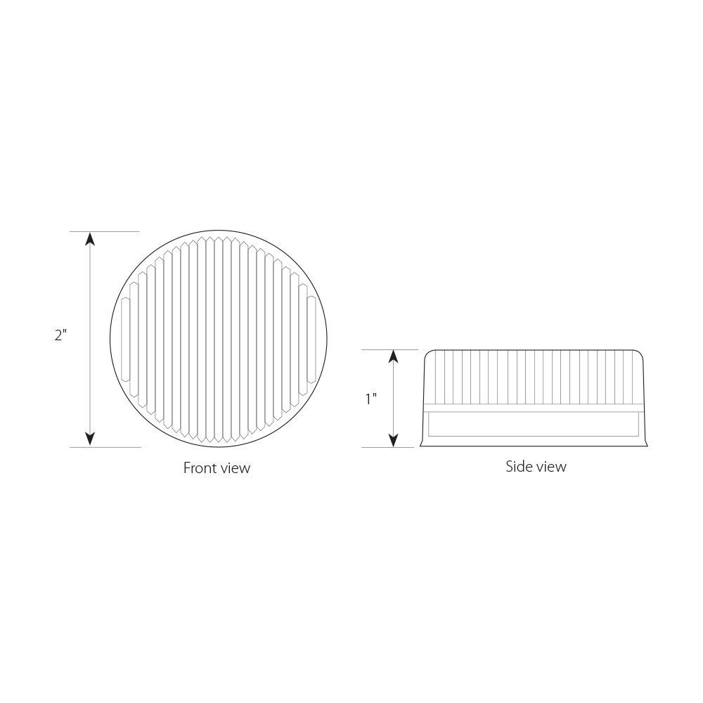 2" Round LED Marker And Clearance Light Surface Mount_LED Trailer Lights Manufacturers, Truck - View #10