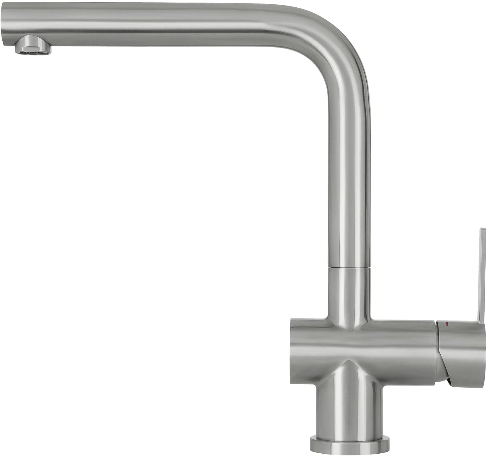 Mizzo Arlori Stainless Steel Kitchen Tap โ Stylish Kitchen Taps to Compliment Existing Decor โ Easy to Install Kitchen Sink Tap โ Health Focused Mixer Tap for Clean Water