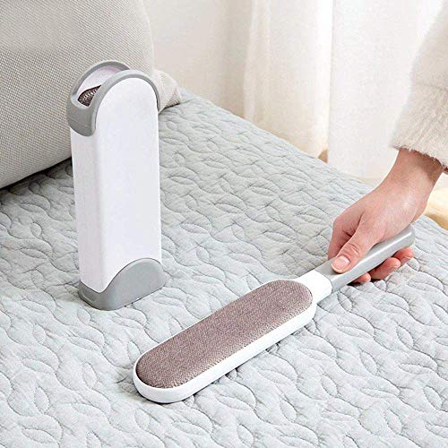 PET Hair Remover Brush - Fur & Lint Removal cepillo con auto limpieza base - Dog & cat Hair Remover para muebles, sofá, cama, alfombra, asiento de coche, ropa - animal fur & Dust Removal Tool