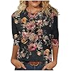 3/4 Length Sleeve Womens Tops Spring Summer 3/4 Sl... #4