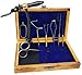 Creative Angler Fly Tying Standard Tool Kit with Wooden Box, Book & DVD, Rotary Vise, Bobbin, Scissors, Whip Finisher, Complete Fly Fishing Set for Beginners & Pros