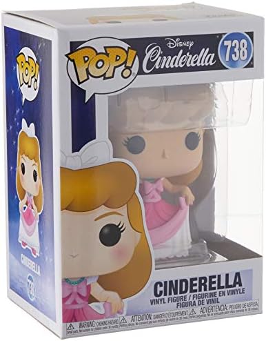 Funko- Pop Disney Cinderella in Pink Dress Collectible Toy, 45649, Multicolour Funko- Pop Disney Cinderella in Pink Dress Collectible Toy, 45649, Multicolour | Pop Disney | 3 Funko- Pop Disney Cinderella in Pink Dress Collectible Toy, 45649, Multicolour | Pop Disney