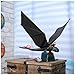 DreamWorks Dragons - How to Train Your Dragon - Krokmou Flying Figure 76 cm - Radio Controlled Figure with Flying Wings and Adjustable Tail - Realistic Movements - Children's Toy Ages 4+