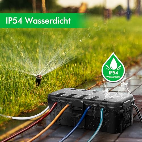 RESTMO Medium IP54 Kabelbox wasserdicht, Wetterfeste Kabelbox outdoor – Ansicht 3
