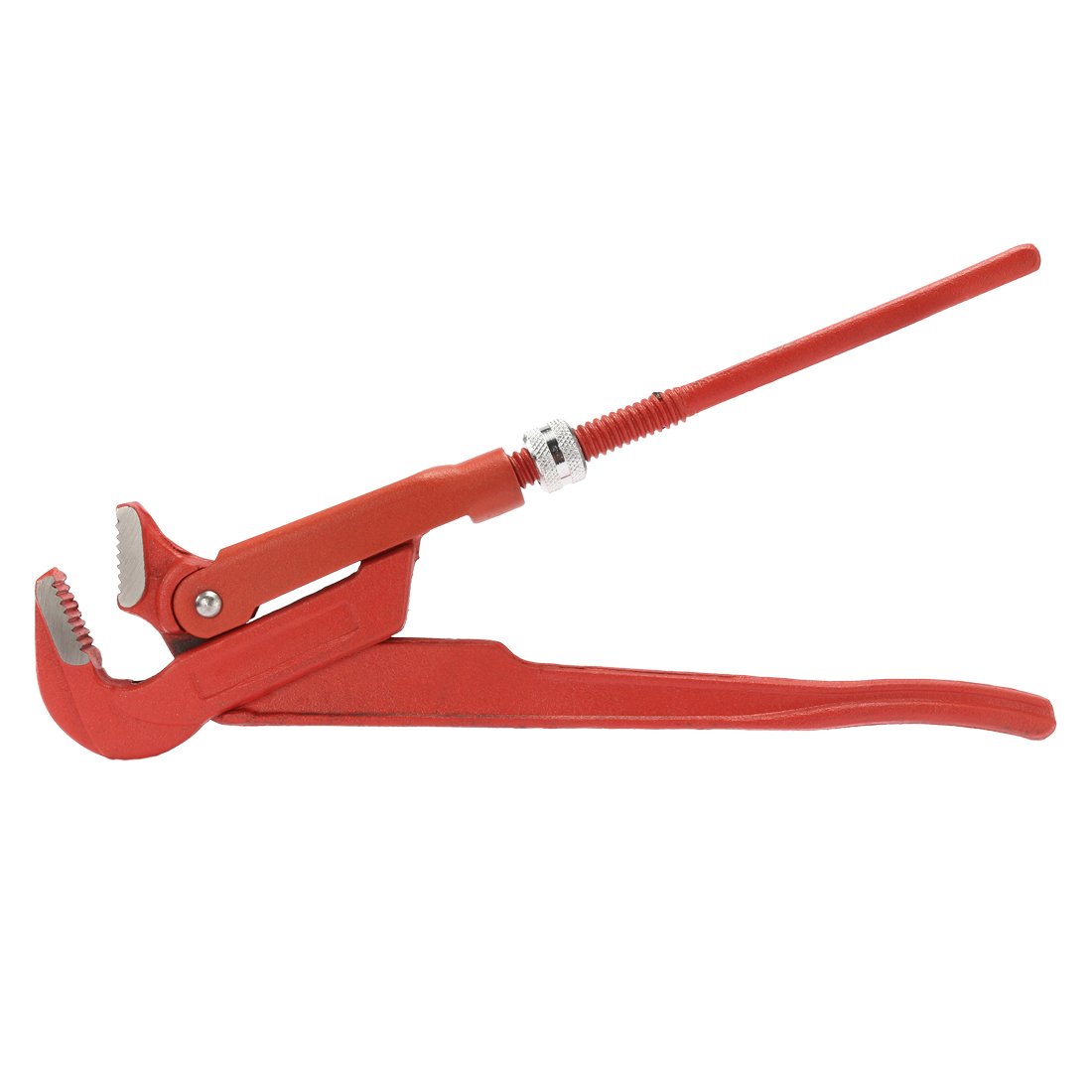 Wytrzymały aluminiowy klucz do rur hydraulicznych, płaski 90-stopniowy, szwedzki, 1,5-calowy