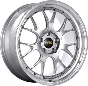 BBS LMR Silver Wheel with Machined Finish 19x8.5"/5x120mm, +28 offset