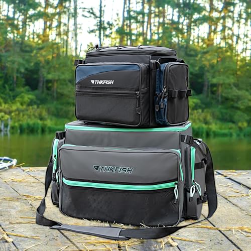 THKFISH Bolsa de pesca impermeável, resistente à água salgada, sacos e envoltórios de armazenamento