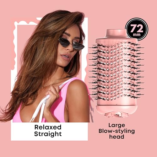 Image of Alan Truman Big Volumiser Set for Easy Blowdrying, Curling, Waving & Blow Styling at home - Pastel Pink