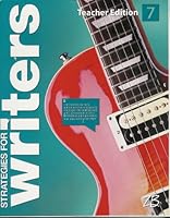 Strategies for Writers Grade 7 Teacher Edition 0736772758 Book Cover