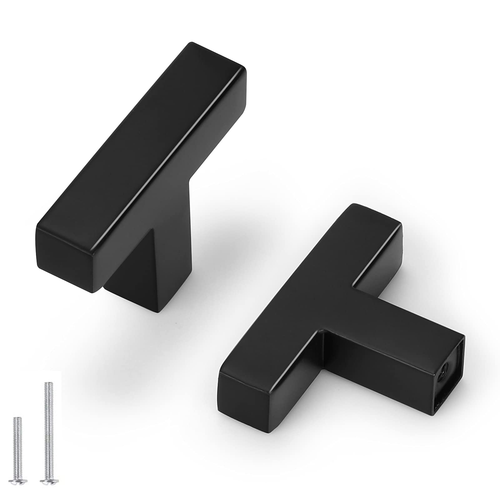 Buy 5 Pack Probrico Black Stainless Steel Square Corner Bar