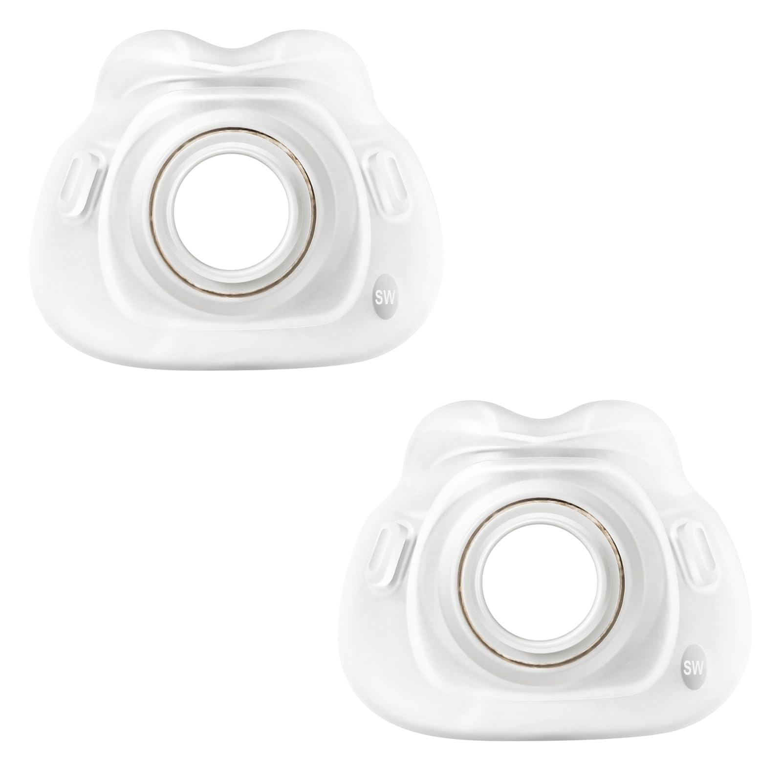 2 Packs Reliable Silicone Cushion for AirFit F40 Full Face Replacement Cushion (Small Wide)