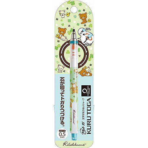 Kurutoga Rilakkuma mechanical pensil 0.5mm tip PN97601 Clover series San-X