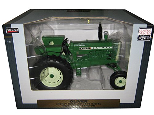 Oliver 1750 Diesel Wide Front Tractor 1/16 by Speccast SCT536