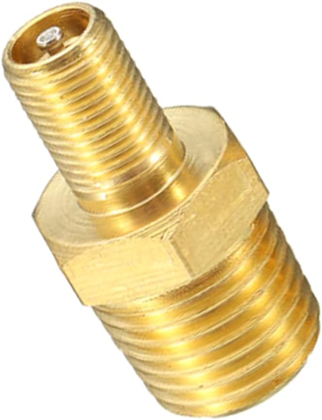 1/4-inch NPT Nickel Plated Brass Air Compressor For Tank Fill Valves Schrader Using With Air Compressor Tanks Profession Brass Valves
