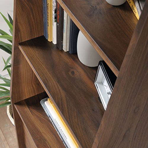 Sauder Harvey Park Narrow Bookcase/ Book shelf, Grand Walnut finish - Image 6