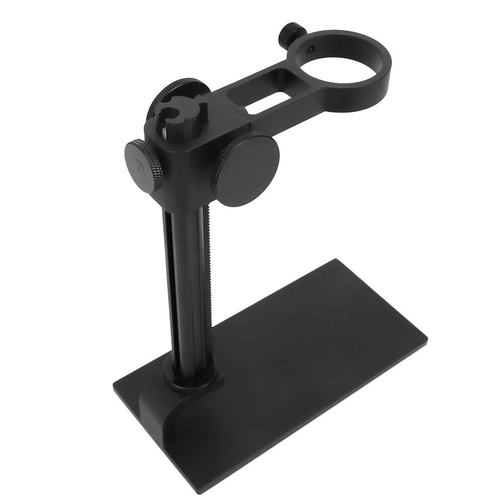 Support de microscope portable et réglable noir pour outils électroniques numériques