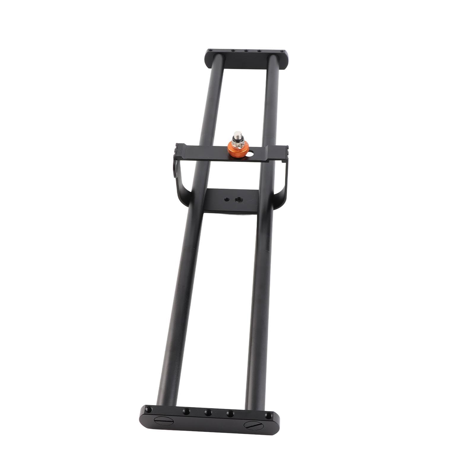 Slider motorizzato per fotocamera da 60 cm, carrello motorizzato per fotocamera con binario in lega regolabile, slider portatile a corsa di 62 cm per fotocamera, ideale per set fot